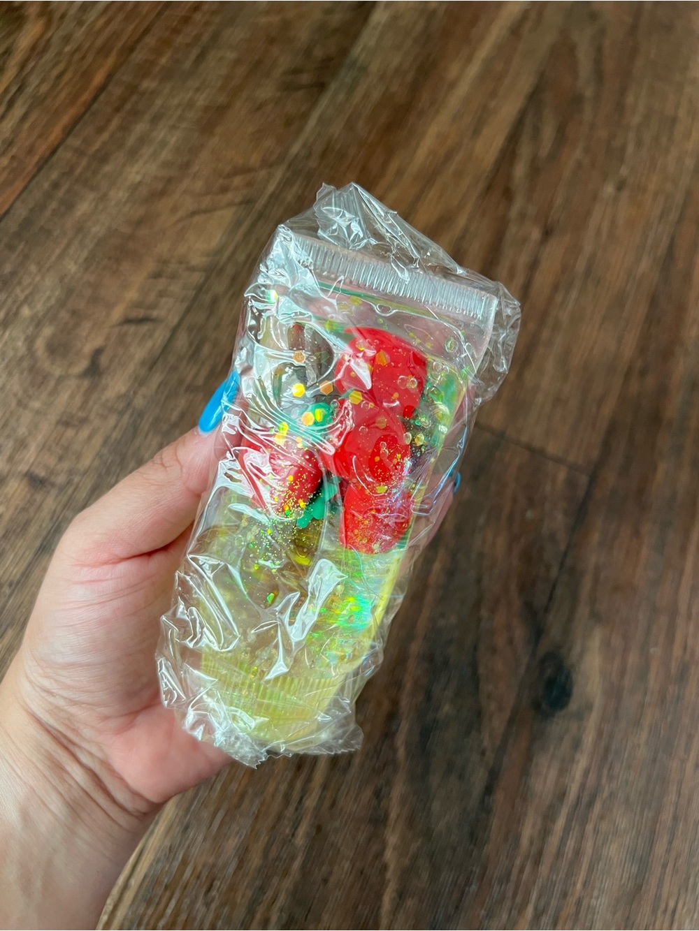 🍓✨ Strawberry Toothpaste Tube Squishy | Sensory Fidget Toy | New